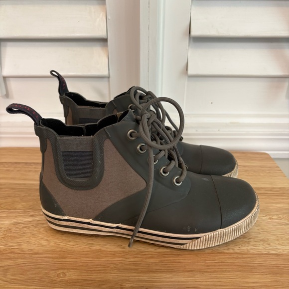 Tretorn Gray Gunnar Rain‎ Boots Size 36 (Size 6) - Picture 1 of 12